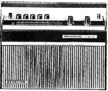 Music-Boy 208a; Grundig Radio- (ID = 1541290) Radio