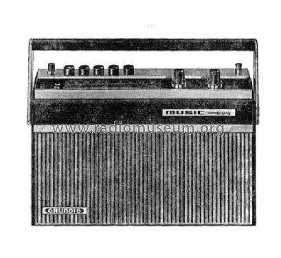 Music-Boy 208a; Grundig Radio- (ID = 189798) Radio