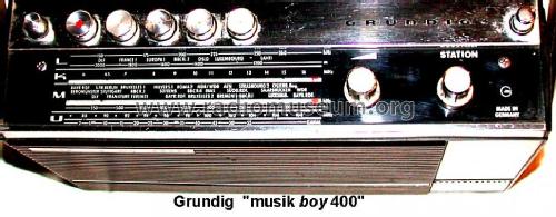 Music-Boy 400; Grundig Radio- (ID = 37540) Radio