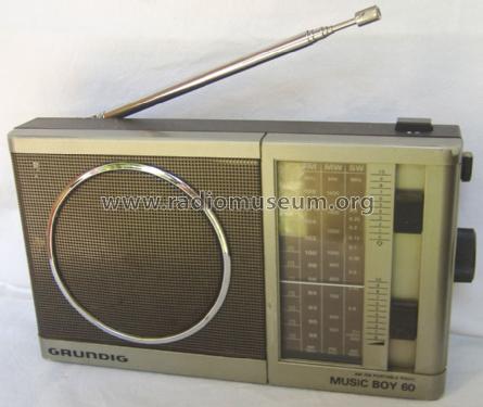 Music-Boy 60; Grundig Radio- (ID = 1486573) Radio