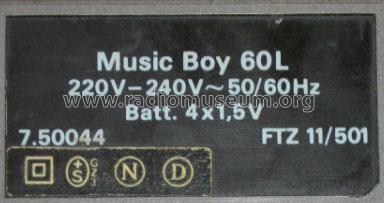 Music-Boy 60L; Grundig Radio- (ID = 764047) Radio