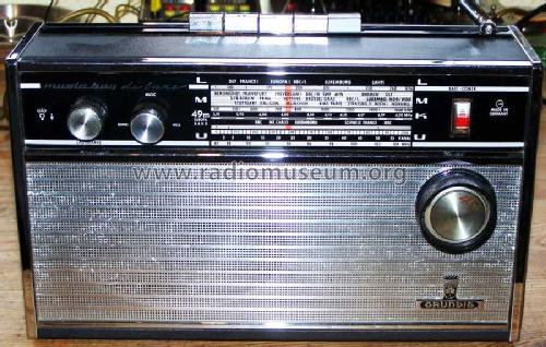 Music-Boy de Luxe 205; Grundig Radio- (ID = 390646) Radio