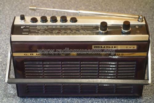 Music-Boy Luxus 208a; Grundig Radio- (ID = 1790802) Radio