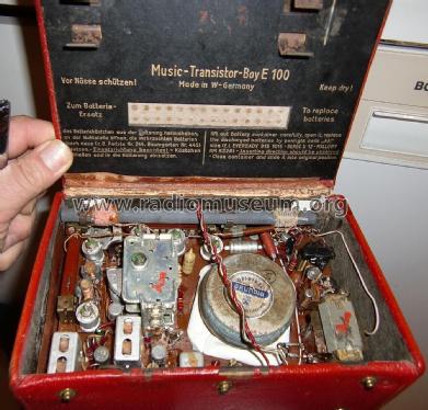 Music-Transistor-Boy E100 ; Grundig Radio- (ID = 2814785) Radio