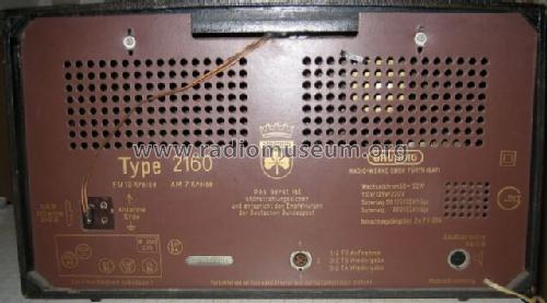 Musikgerät 2160; Grundig Radio- (ID = 570394) Radio