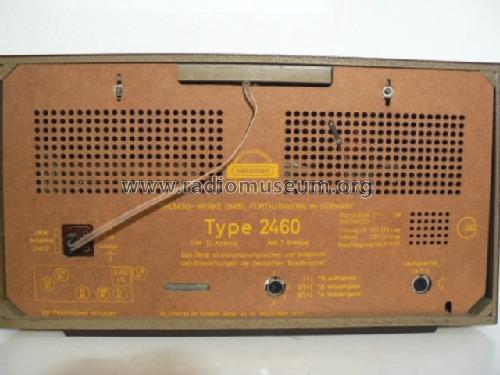 Musikgerät 2460; Grundig Radio- (ID = 877403) Radio