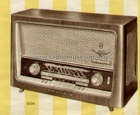 Musikgerät 3039; Grundig Radio- (ID = 326575) Radio