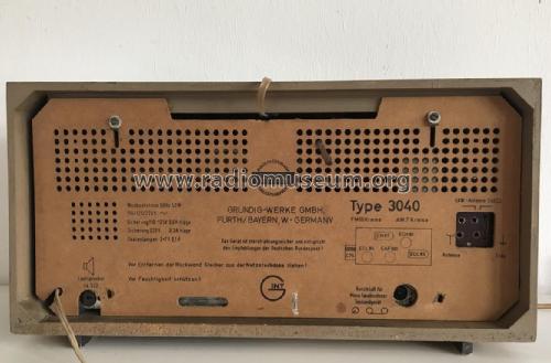 Musikgerät 3040; Grundig Radio- (ID = 2138676) Radio