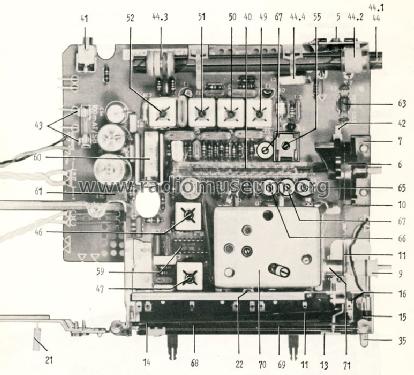 Musikgerät RF20; Grundig Radio- (ID = 1099464) Radio