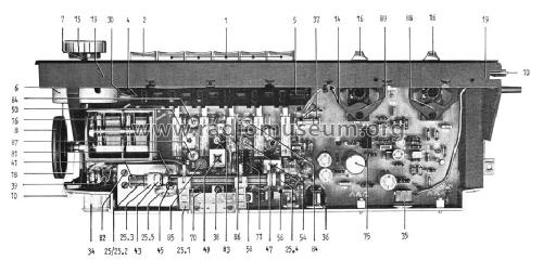 Musikgerät RF511 Ch= RC201; Grundig Radio- (ID = 487269) Radio