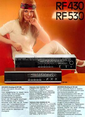 Musikgerät RF530 Ch= RC200; Grundig Radio- (ID = 2626631) Radio