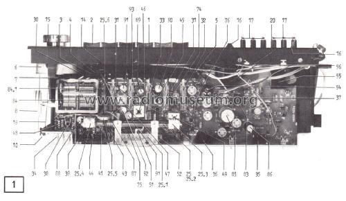 Musikgerät RF711 Ch= RC201 A/P; Grundig Radio- (ID = 2629824) Radio