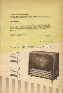 Musikschrank 7028; Grundig Radio- (ID = 1177493) Radio