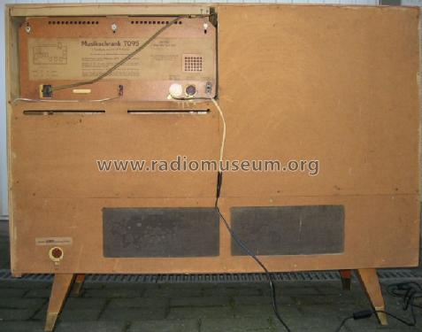Musikschrank 7095; Grundig Radio- (ID = 422793) Radio