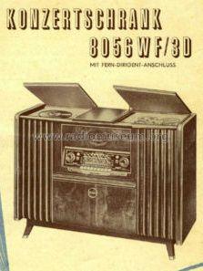 Musikschrank 8056WF/3D; Grundig Radio- (ID = 1061249) Radio