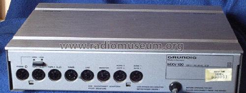 MXV100; Grundig Radio- (ID = 1201663) Ampl/Mixer