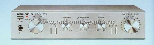 MXV100; Grundig Radio- (ID = 554418) Ampl/Mixer