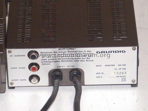 Netz Adapter NA 100; Grundig Radio- (ID = 1456807) Power-S