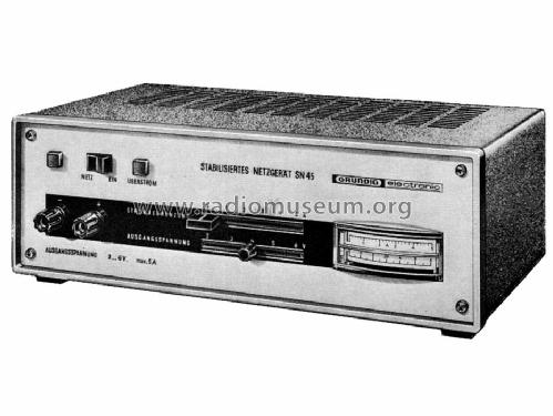 Netzgerät SN 45; Grundig Radio- (ID = 458673) Equipment