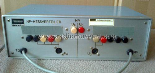 NF-Messverteiler ; Grundig Radio- (ID = 1791660) Equipment