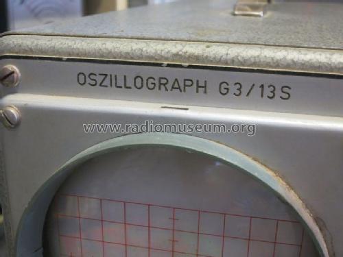 Oszillograph G3/13S; Grundig Radio- (ID = 2535583) Equipment