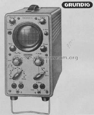 Oszillograph G4 6061; Grundig Radio- (ID = 237120) Equipment