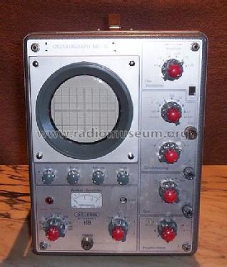 Oszillograph MO15; Grundig Radio- (ID = 301537) Equipment