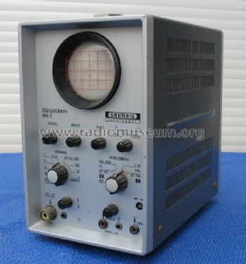 Oszillograph W4/7; Grundig Radio- (ID = 308285) Equipment