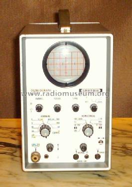 Oszillograph W4/7; Grundig Radio- (ID = 132826) Equipment