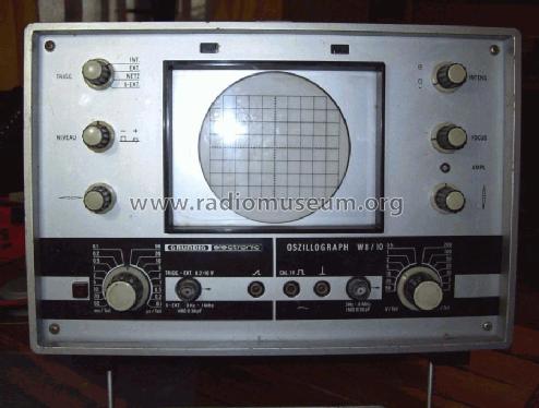 Oszillograph W8/10; Grundig Radio- (ID = 1429962) Equipment