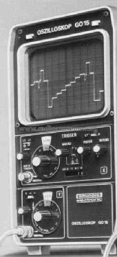 Oszilloskop GO15; Grundig Radio- (ID = 430641) Equipment