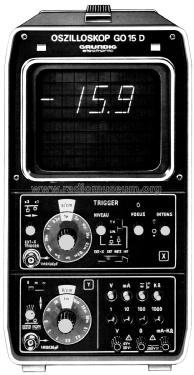 Oszilloskop GO15D; Grundig Radio- (ID = 2407420) Equipment