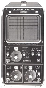 Oszilloskop GO15Z; Grundig Radio- (ID = 2406703) Equipment