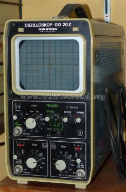 Oszilloskop GO20Z; Grundig Radio- (ID = 2150186) Equipment