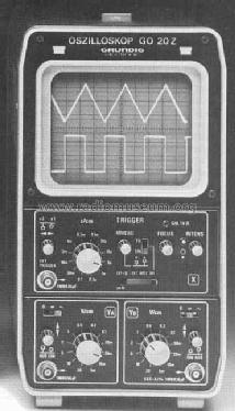 Oszilloskop GO20Z; Grundig Radio- (ID = 451138) Equipment