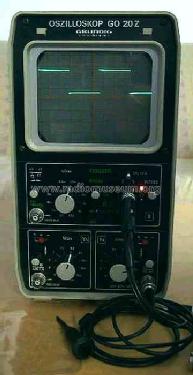 Oszilloskop GO20Z; Grundig Radio- (ID = 459211) Equipment