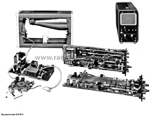 Oszilloskop GO40Z; Grundig Radio- (ID = 1014570) Equipment