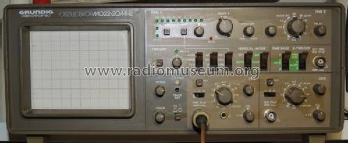 Oszilloskop MO22; Grundig Radio- (ID = 1447814) Equipment