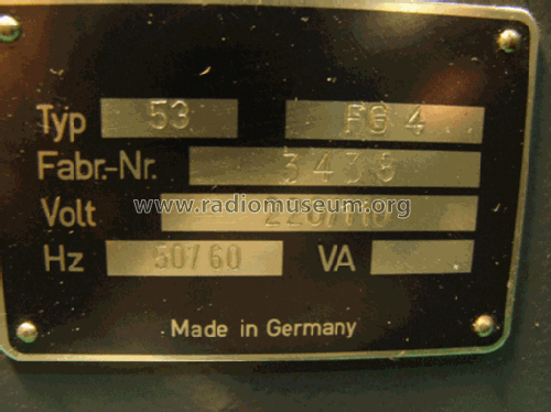 PAL-Servicegenerator FG4; Grundig Radio- (ID = 1222188) Ausrüstung