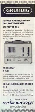 PAL-Servicegenerator FG4; Grundig Radio- (ID = 1251879) Equipment