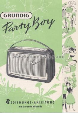 Party-Boy ; Grundig Radio- (ID = 825729) Radio