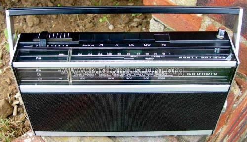 Party-Boy 500; Grundig Radio- (ID = 660776) Radio