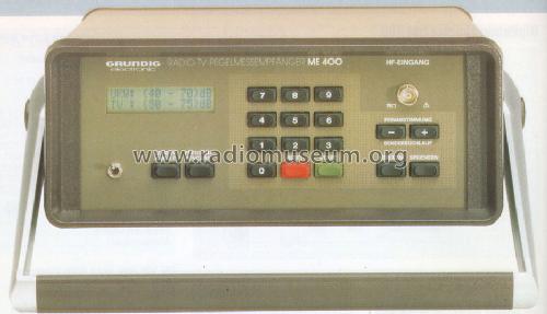 Radio-TV-Pegelmessempfänger ME400; Grundig Radio- (ID = 1713608) Ausrüstung
