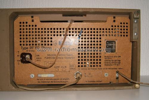 Phono-Kombination RF102Ph; Grundig Radio- (ID = 495647) Radio
