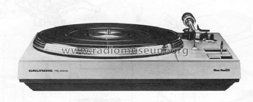 Plattenspieler PS 2000; Grundig Radio- (ID = 480305) R-Player