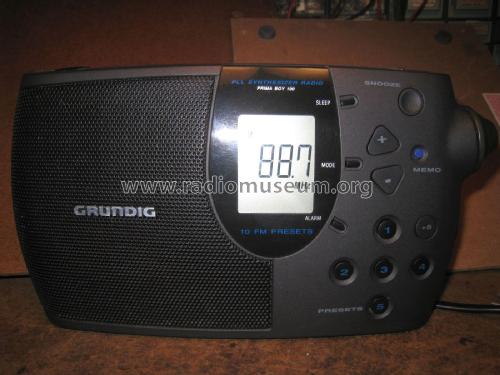 Prima Boy 100; Grundig Radio- (ID = 1983889) Radio