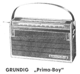Prima-Boy 201; Grundig Radio- (ID = 112082) Radio
