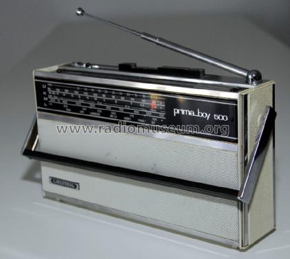 Prima-Boy 500; Grundig Radio- (ID = 1474287) Radio