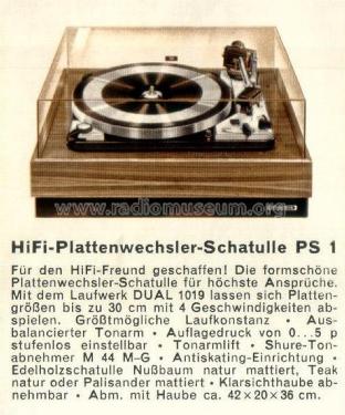 PS1; Grundig Radio- (ID = 2136157) R-Player