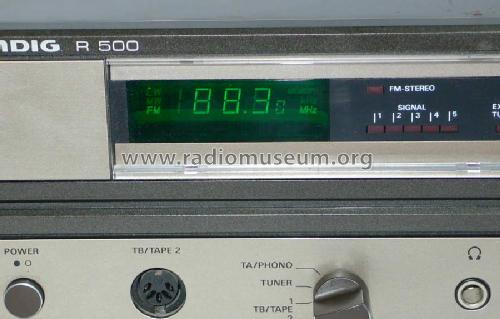 R500; Grundig Radio- (ID = 276875) Radio